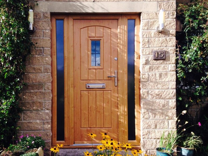 brown rockdoor doors