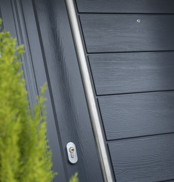 grey solidor door handle